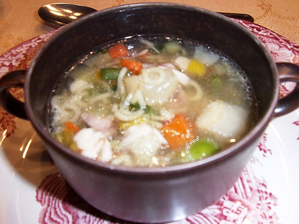 Scharfe Hühnersuppe à la Didi von dieterfreundt| Chefkoch
