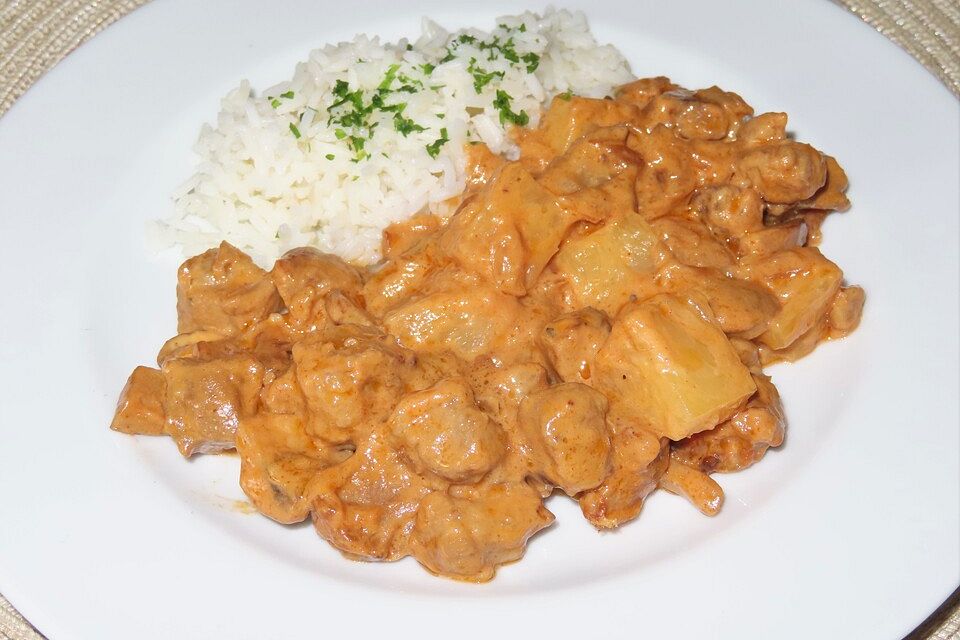 Curryfleisch