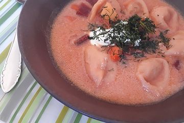 Merlins weltklasse russische Pelmeni-Suppe