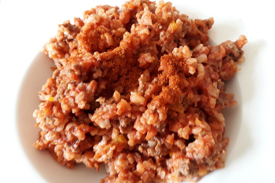 Katalanisches Reisfleisch Katalanisches Reisfleisch