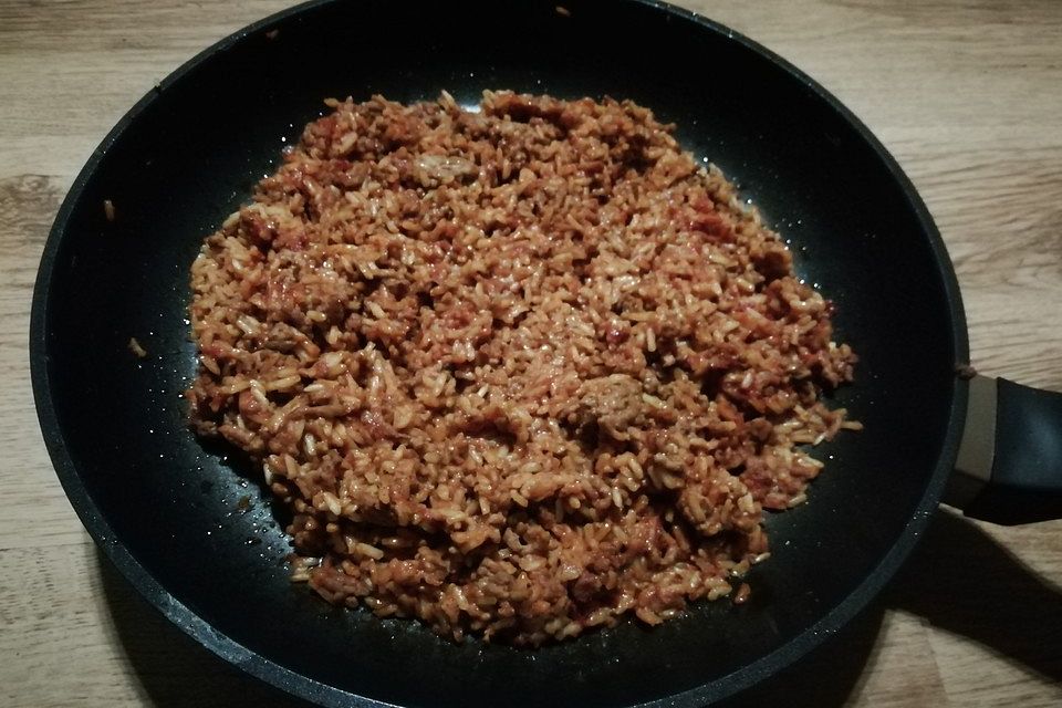 Katalanisches Reisfleisch Katalanisches Reisfleisch