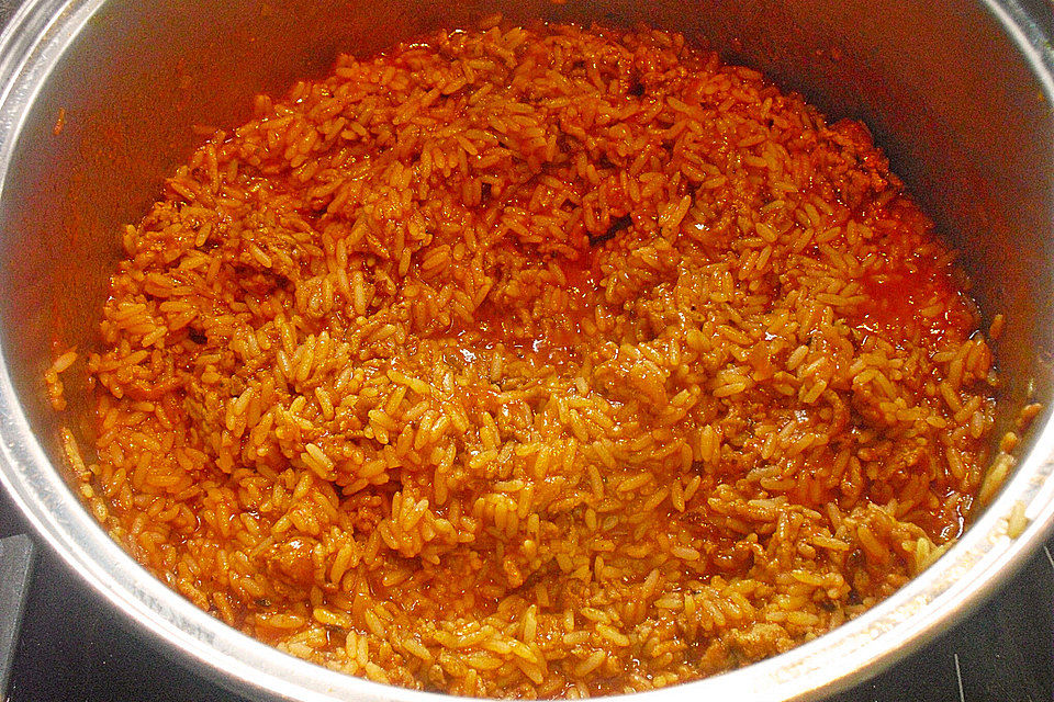 Katalanisches Reisfleisch Katalanisches Reisfleisch