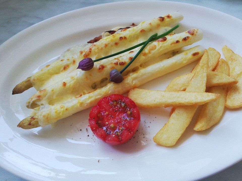 Spargel - Schlemmerschnitte von Butterfliege| Chefkoch