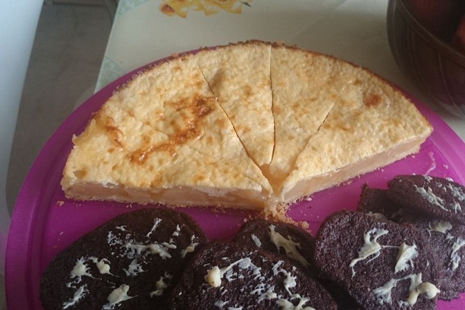 Birnen-Sektkuchen