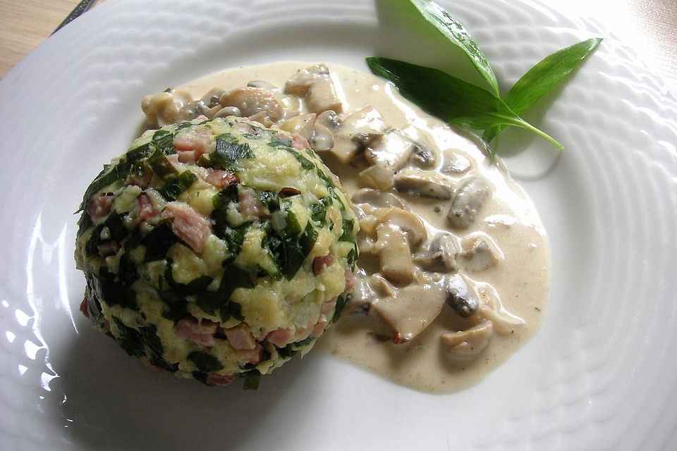 Bärlauchknödel Bärlauchknödel