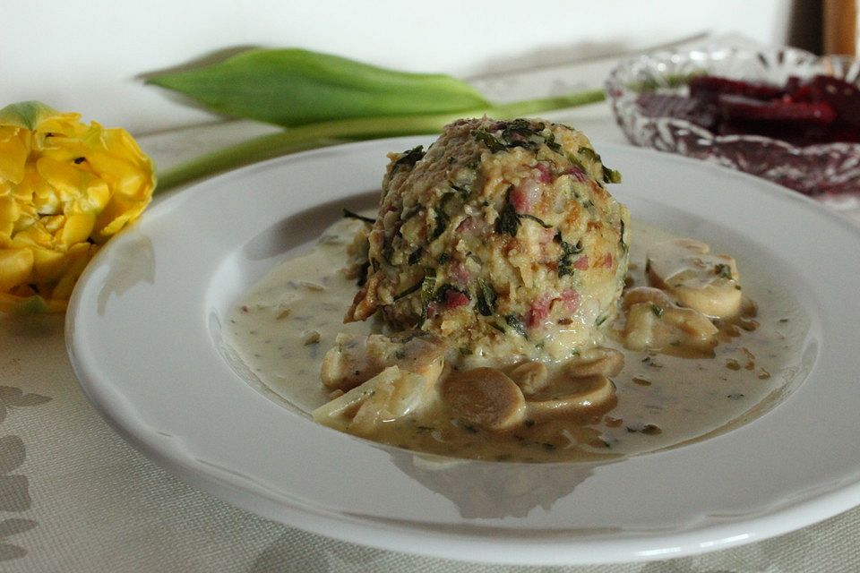 Bärlauchknödel Bärlauchknödel