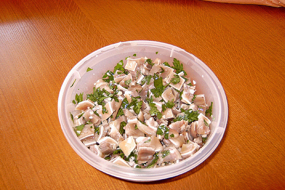 Portugiesischer Schweineohren-Salat