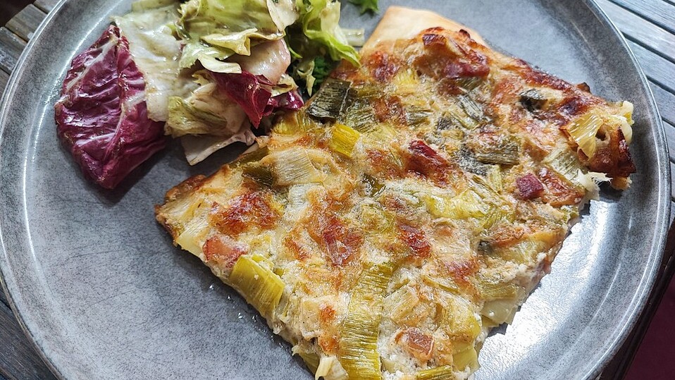 Lauchkuchen vom Blech von Aquafunpedi Lauchkuchen vom Blech von Aquafunpedi