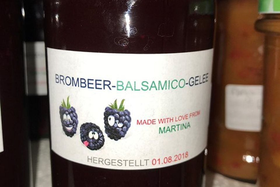 Balsamico-Brombeer-Gelee