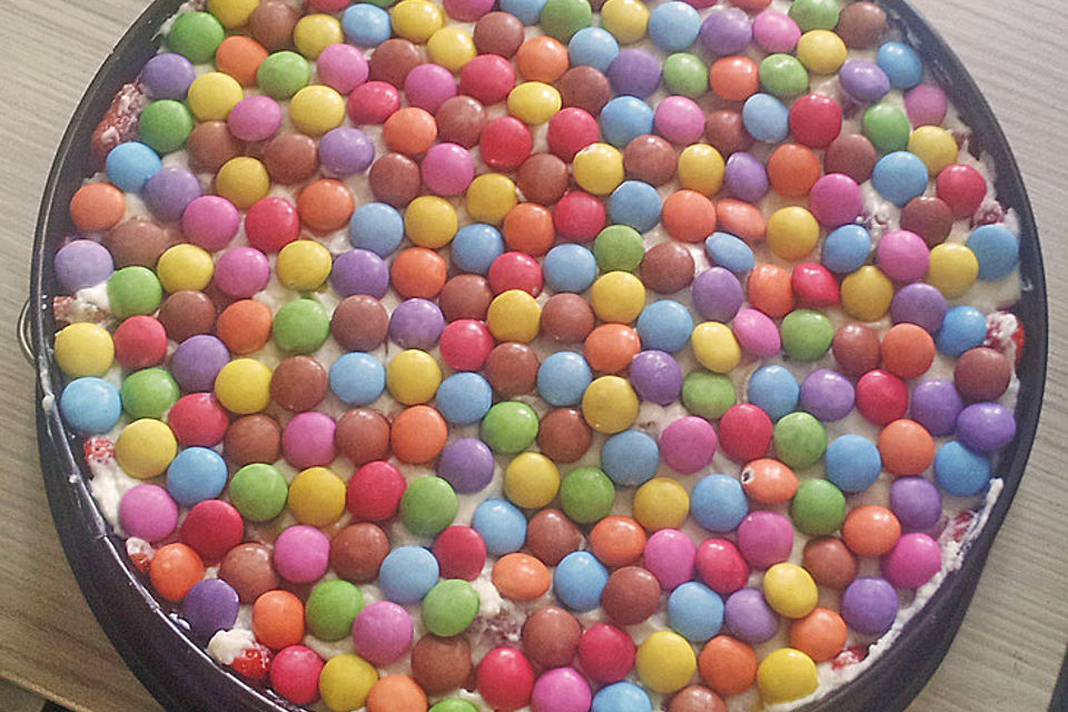 Smarties-Torte