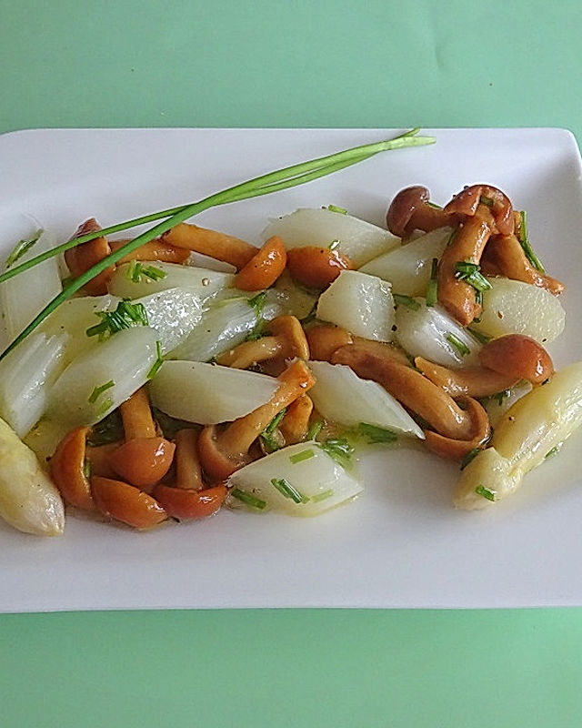 Spargel-Pilz-Salat