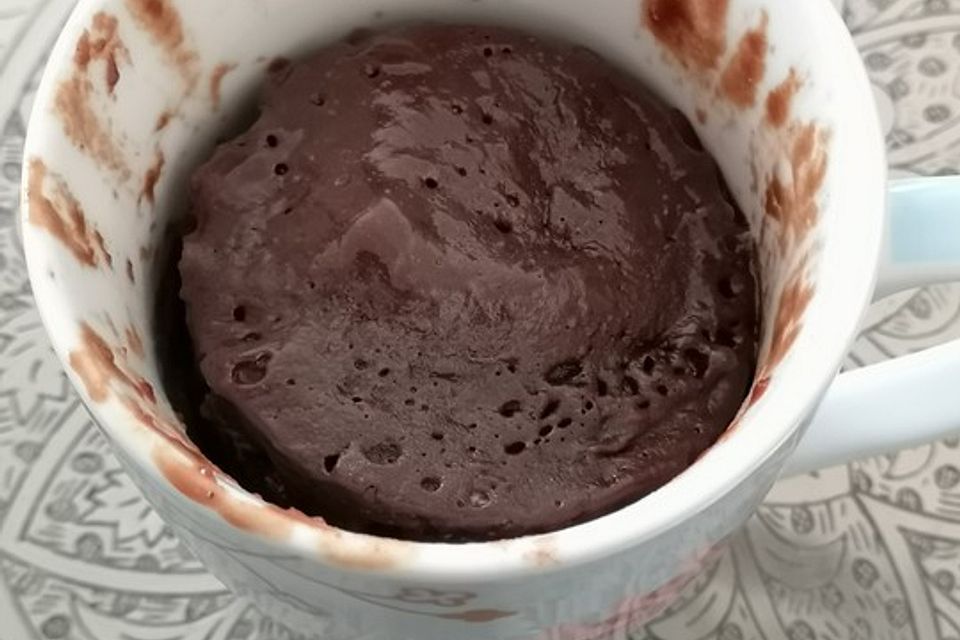 3 Minuten Nutella Mugcake