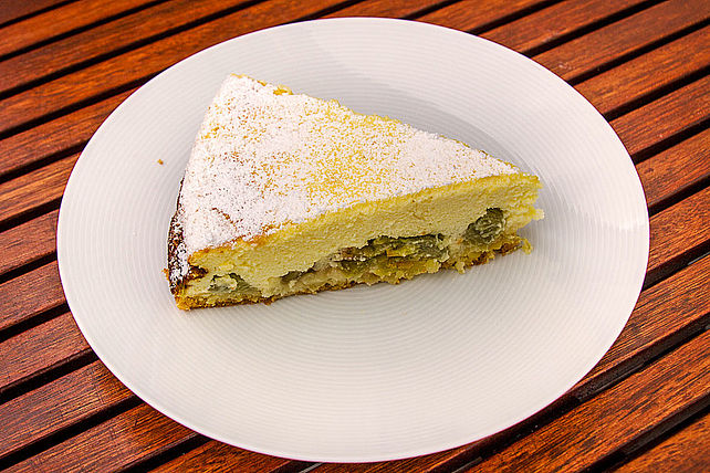 Rhabarber-Quarkcreme-Kuchen mit Limoncello von daniel61| Chefkoch