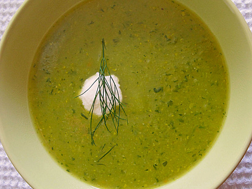 Zucchini-Dill-Suppe von LissyBack| Chefkoch