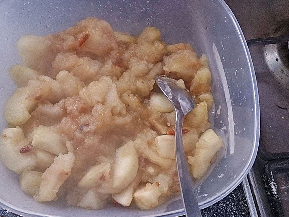 Feuriges Apfelkompott mit Chilischoten von Evvana| Chefkoch