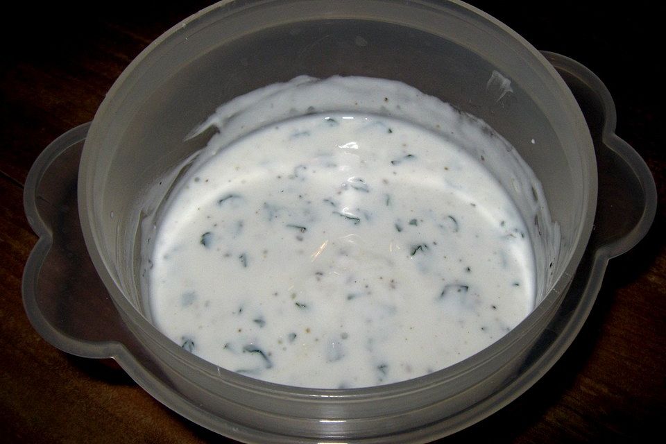 Joghurt-Minze-Soße