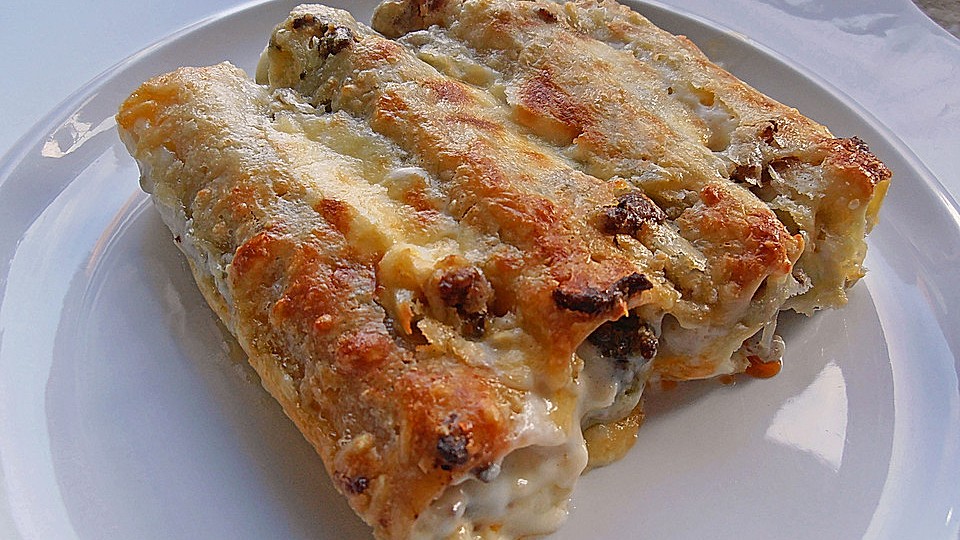 Cannelloni Mit Brokkoli Champignon Fullung Von Griesbar Chefkoch 