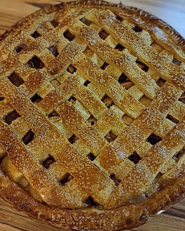 Amerikanische, authentische Apple Pie