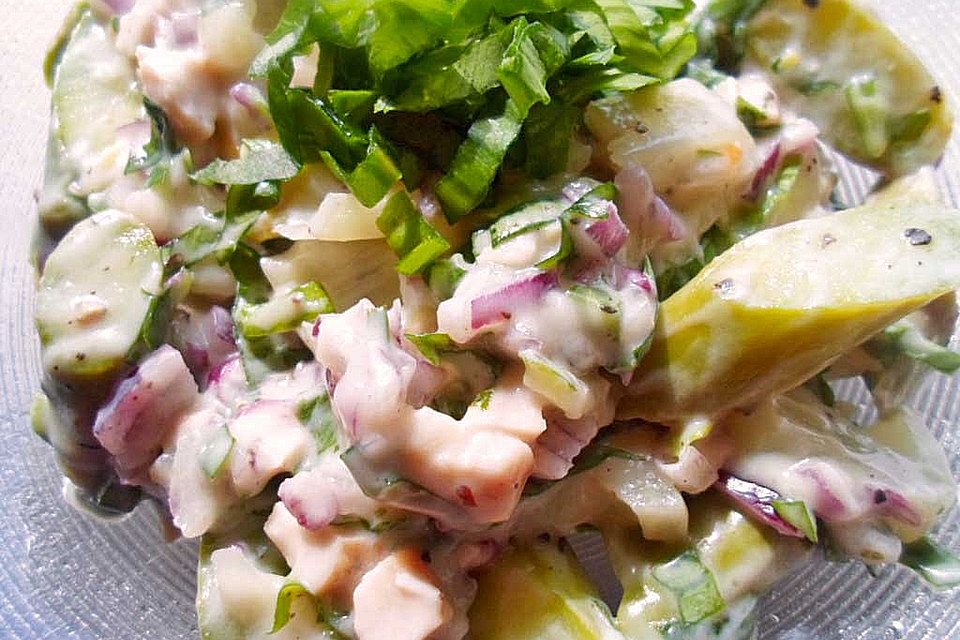 Grüner Spargelsalat