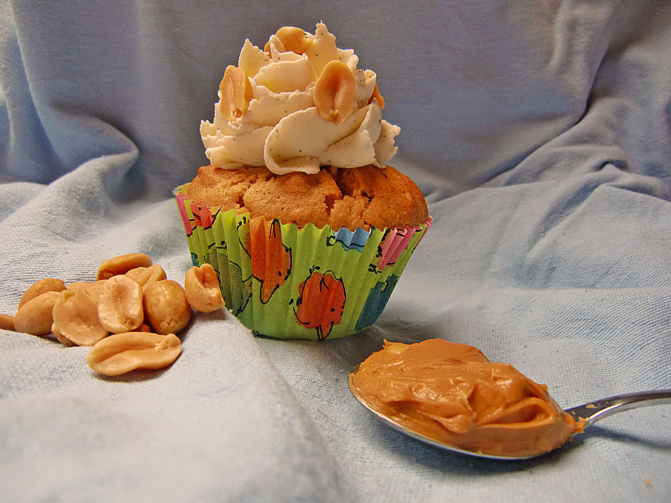 Erdnussbutter-Cupcakes von Cylea| Chefkoch