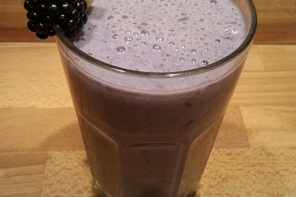 Brombeer-Bananen Smoothie