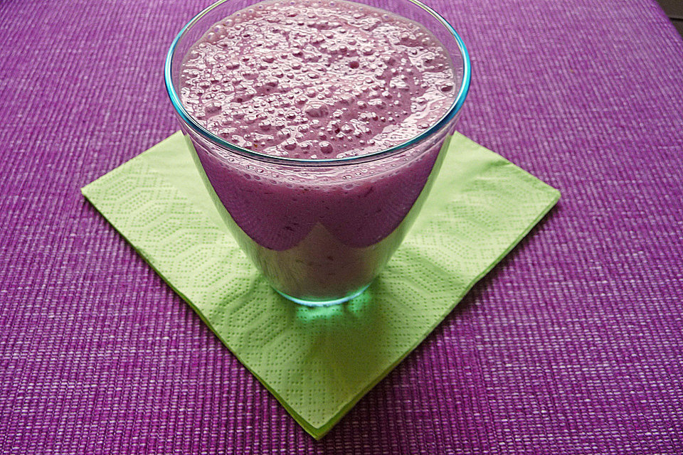 Brombeer-Bananen Smoothie