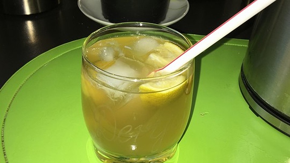Limetten Eistee (aus frischen Limetten)-image