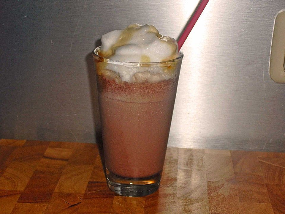 Schoko-Karamell-Milchshake von burgerlover| Chefkoch Schoko-Karamell-Milchshake von burgerlover| Chefkoch