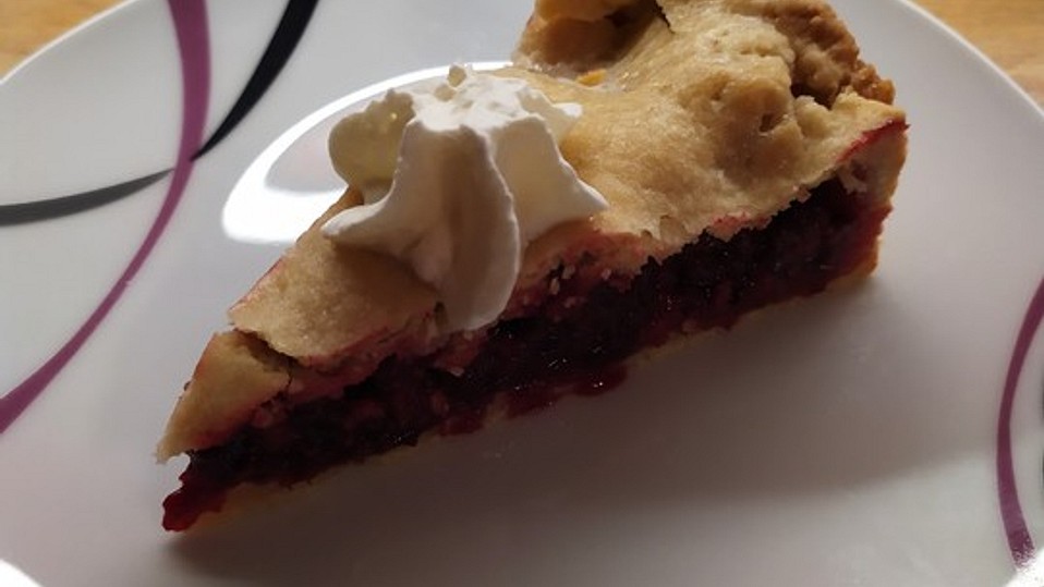 Gedeckter Brombeerkuchen von Juulee