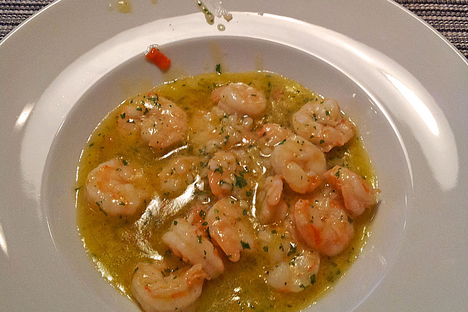 Gambas al ajillo