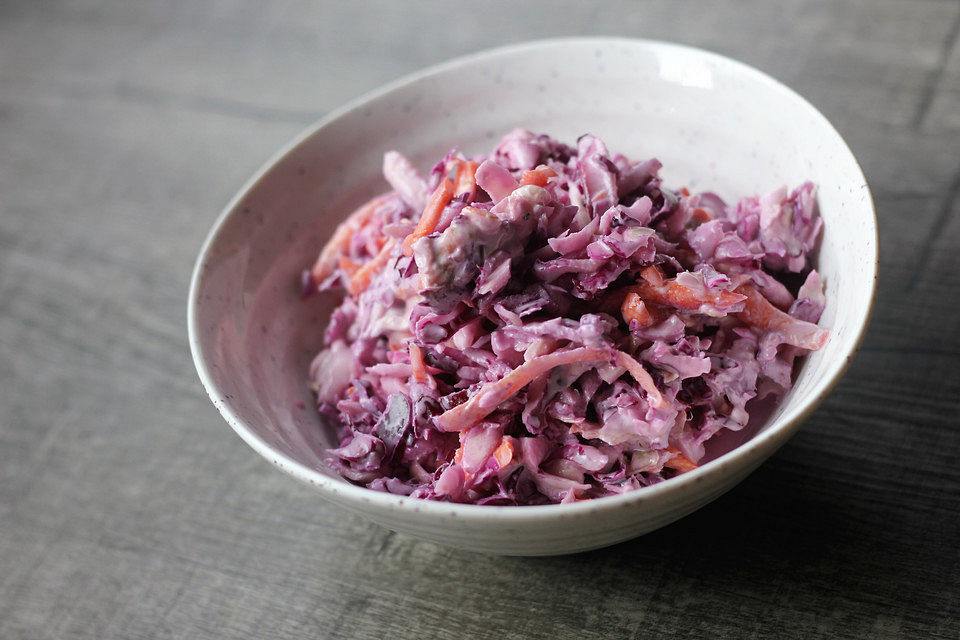 Creamy southern cole slaw