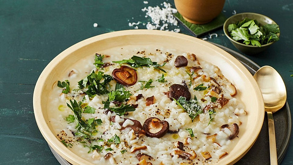 Shiitake Risotto Von Cakessake Chefkoch