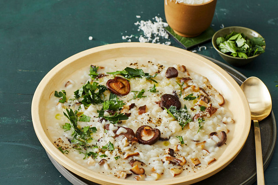 Shiitake-Risotto