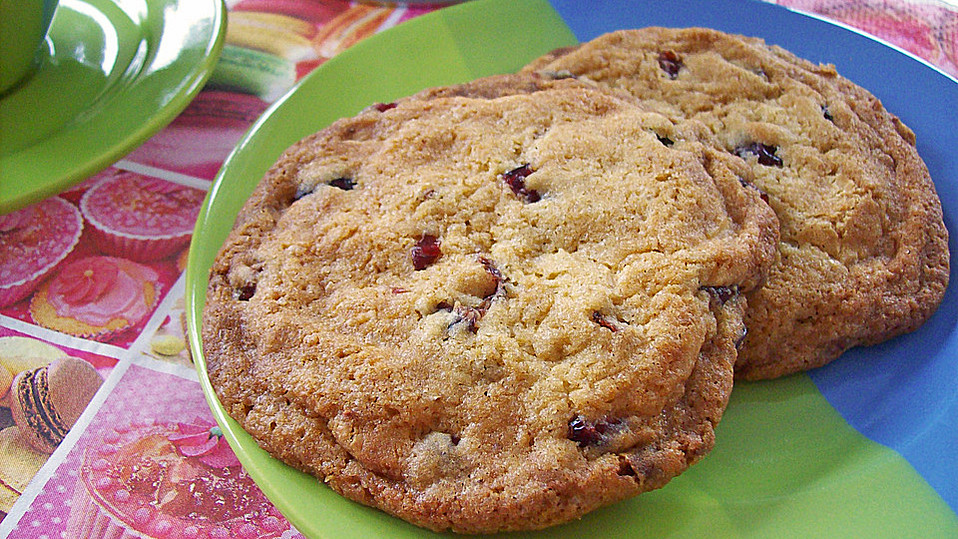 Cookies mit Cranberries und weißer Schokolade von Mrs-Pierce