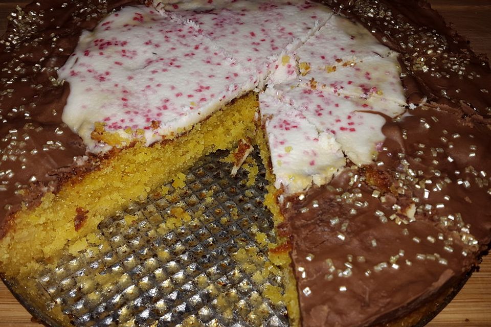 Orangenkuchen mit Schale