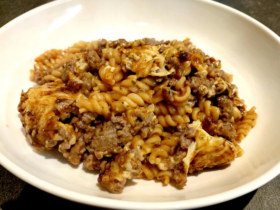 Nudelauflauf Bolognese von DarkSweety| Chefkoch