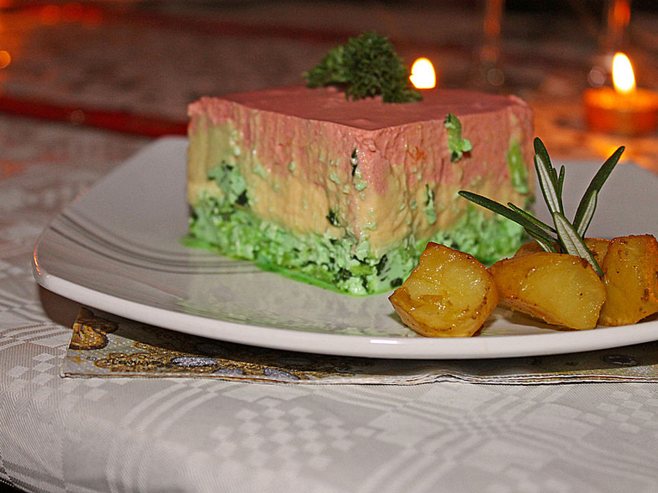 Lachs - Mousse mit Herz - Croûtons von jbsternchen| Chefkoch