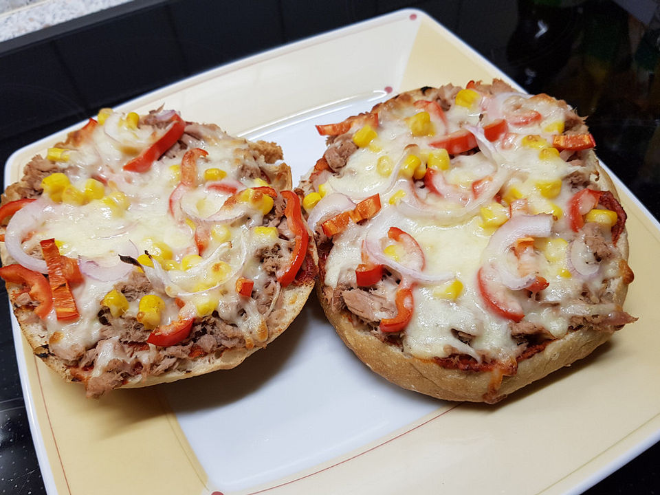 Fladenbrot-Thunfisch-Pizza von Februar28| Chefkoch