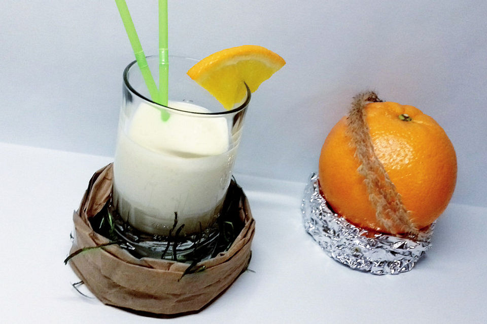 Orange - Joghurt - Drink