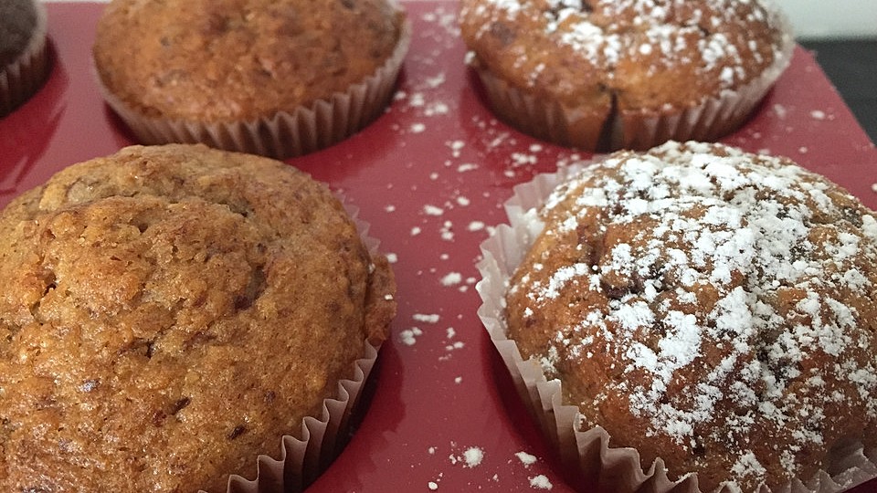 Bananen-Nuss-Muffins von desonja| Chefkoch