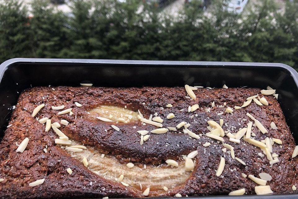 Bananenbrot ohne Mehl und Zucker