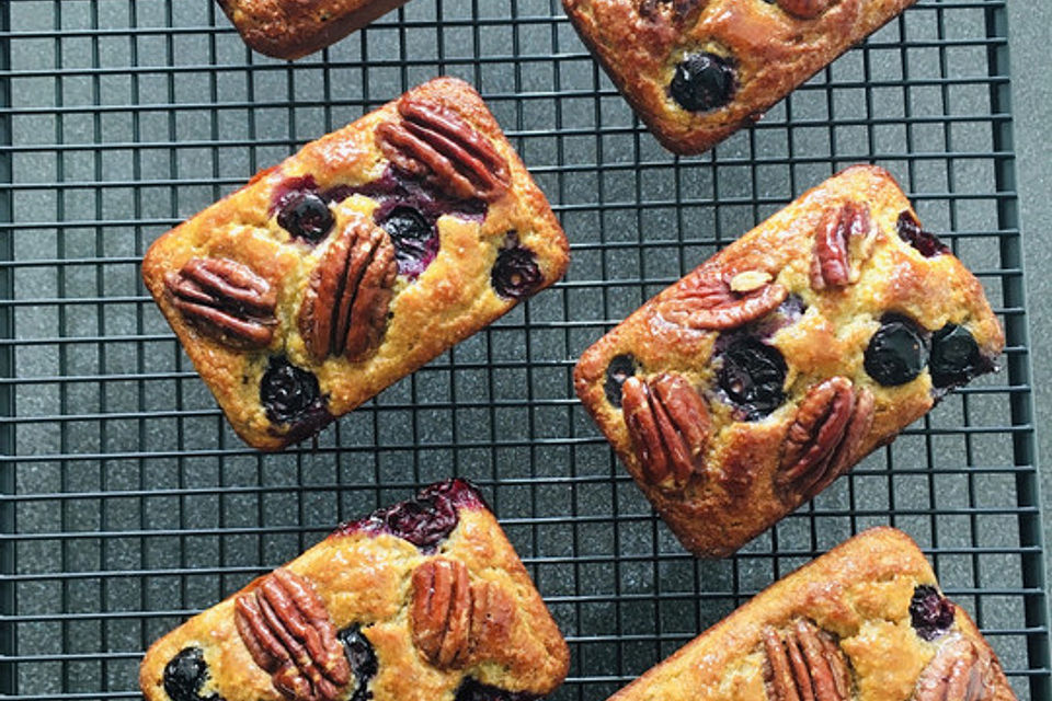 Bananenbrot ohne Mehl und Zucker