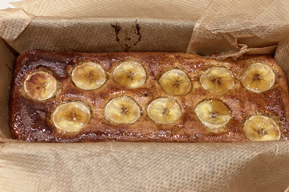 Bananenbrot ohne Mehl und Zucker