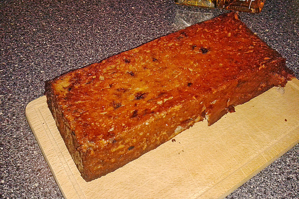 Bananenbrot ohne Mehl und Zucker