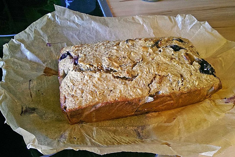 Bananenbrot ohne Mehl und Zucker