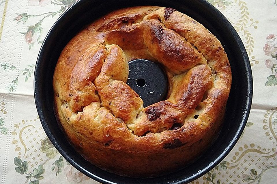 Bananenbrot ohne Mehl und Zucker