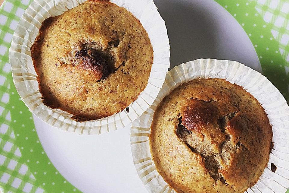 Bananenbrot ohne Mehl und Zucker