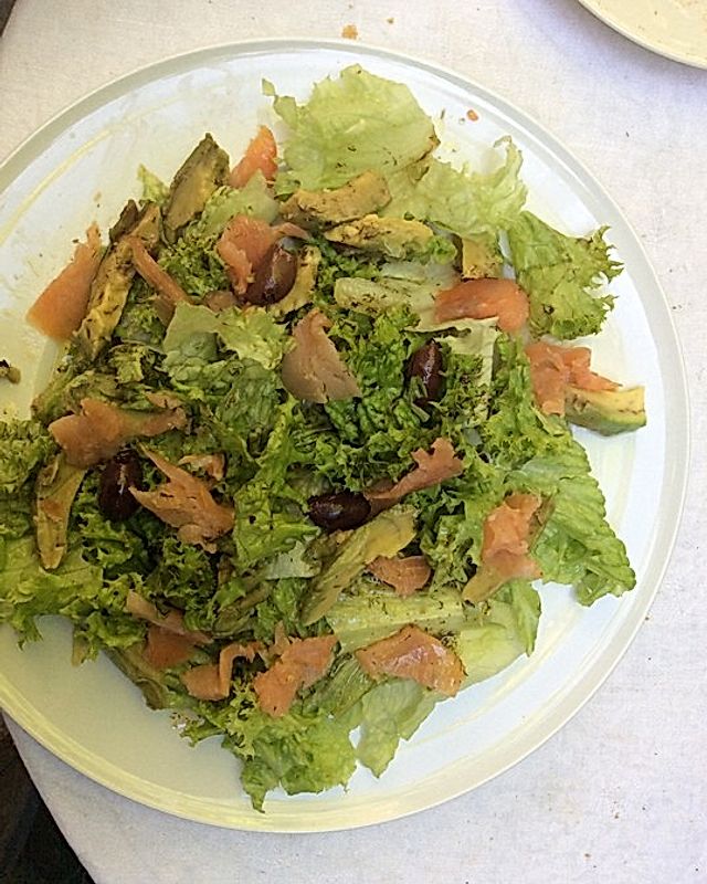 Avocado-Lachs-Salat