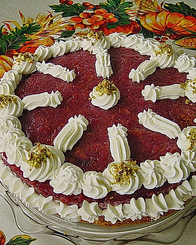 Pflaumen - Marzipan Torte
