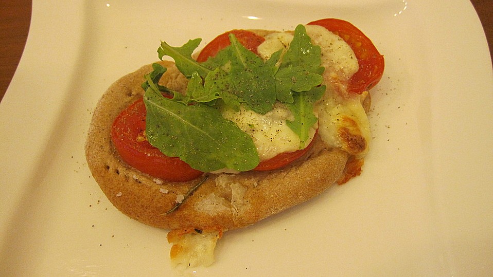 Pfälzer Flammkuchen - Tomate-Mozzarella von BoddAH67